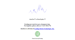 Desktop Screenshot of datazephyr.com